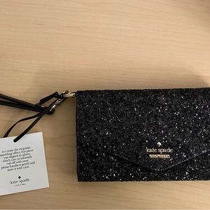 [NEW] Kate Spade Laurel Way iPhone Wristlet - Black